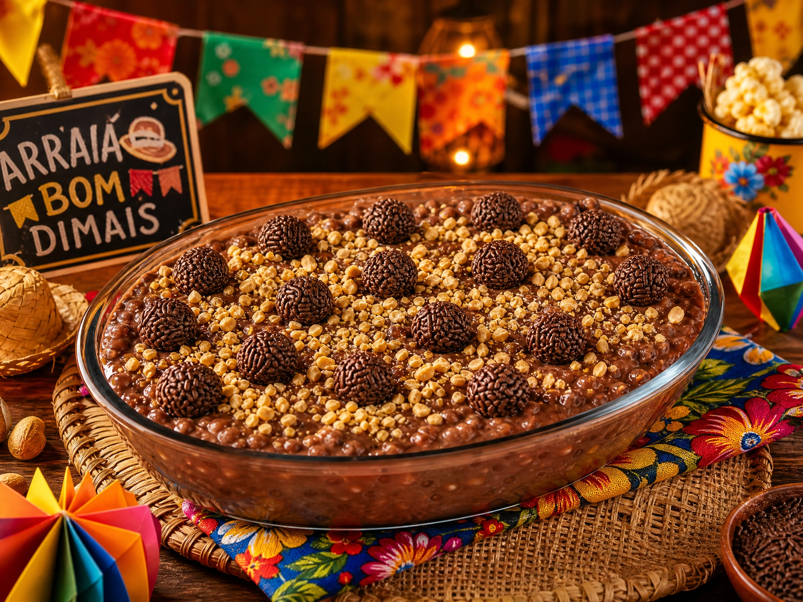 A Fusão de Tradições: Canjica de Brigadeiro