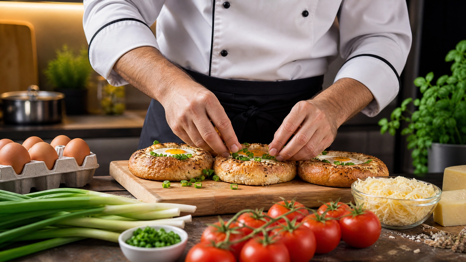 A Arte da Moldura Comestível: Engenharia e Criatividade na Culinária com Pães e Ovos