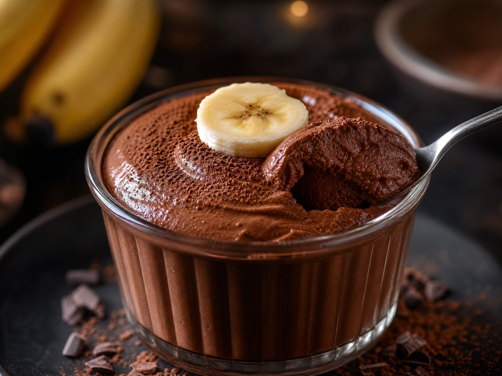 A Ciência e a Prática do Pudim de Banana de Dois Ingredientes