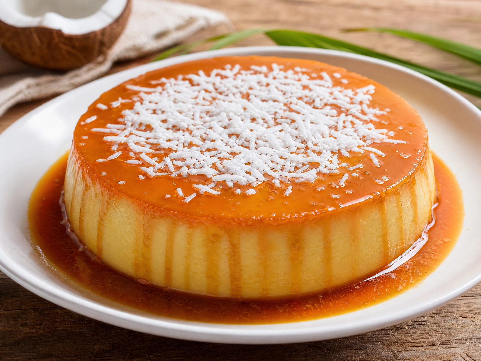 Pudim de Coco Irresistível: Uma Delícia Cítrica e Cremosa