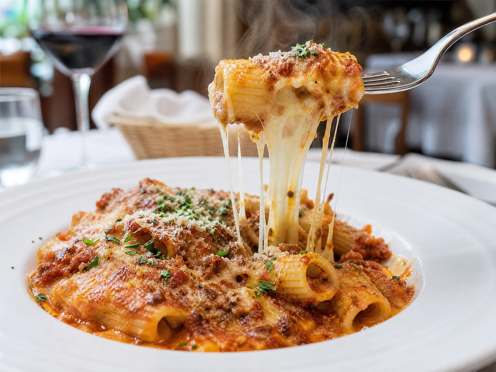 Rigatoni Gratinado: Uma Análise Detalhada da Culinária de Conforto e Técnicas Gastronômicas