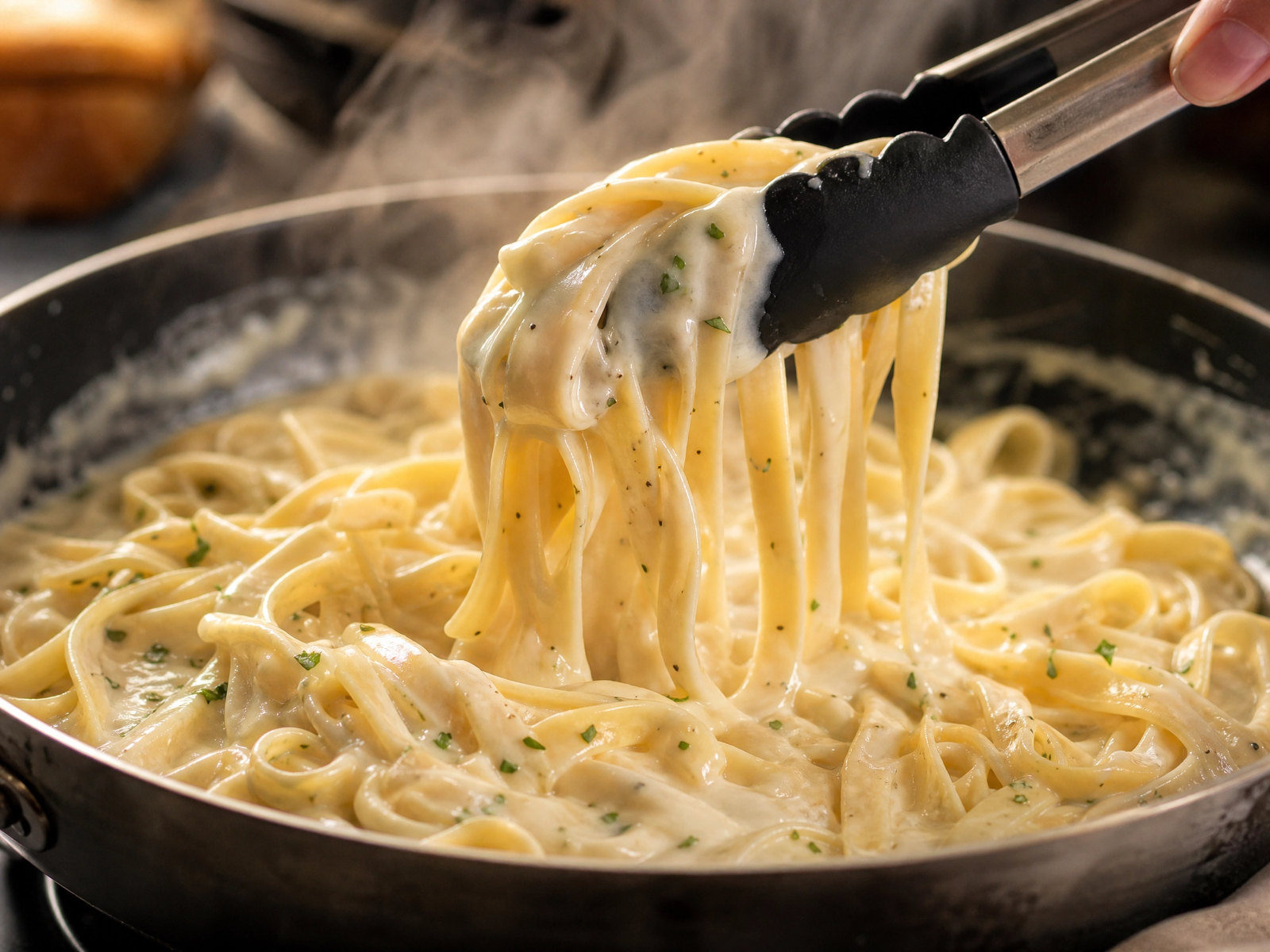 Fettuccine Alfredo Cremoso: O Prato Que Conquista Qualquer Família